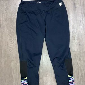 Fila ankle length workout leggings size large